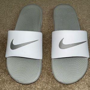 White Nike Slides | Size 11